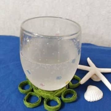 レモンシロップで作るレモンスカッシュ