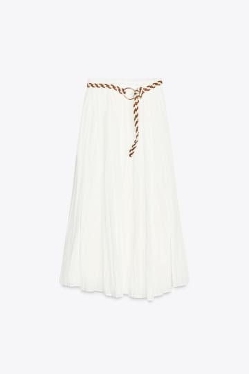 「オシャレだね！」褒められそう♡【ZARA】周りと差がつく「一癖スカート」