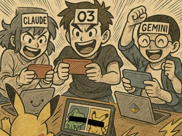 生成AI各社が「めざせポケモンマスター！」彼らがゲームで競い合う理由って？