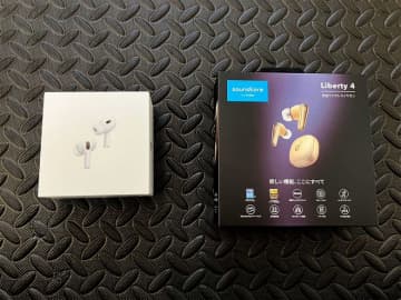 Amazonで人気の完全ワイヤレスイヤホン「Soundcore Liberty 4」を「AirPods Pro 2」と比較してみた！
