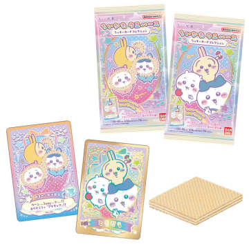 「ちいかわ」新作ウエハースはラッキーを届けるおまじない付き！全30種のカードデザインが一挙公開