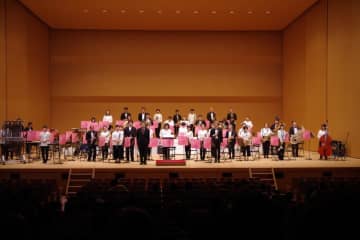 韮崎市吹奏楽団 第38回定期演奏会を開催