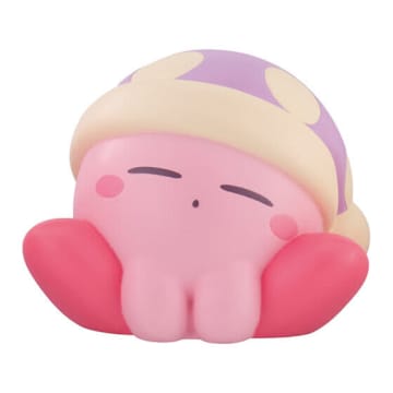 “まんぷくカービィ”のモチッと感がたまらない！ソフビ「星のカービィ ぷにぷにし隊」がカプセルトイで再販