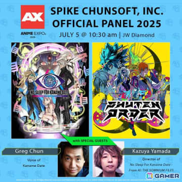 Anime Expo 2025の「スパイク・チュンソフト公式パネル 2025」内にてDMM GAMES×Tookyo Gamesによる新作「終天教団」が紹介決定！