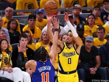 ペイサーズを頂上決戦へ導いたハリバートンをレジェンドが称賛「アンストッパブルだった」