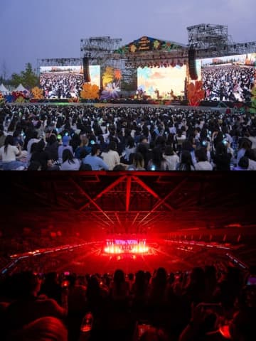 ENHYPEN、TXT、LE SSERAFIMからBoAまで…韓国大衆音楽の祭典へと進化した「Weverse Con Festival」
