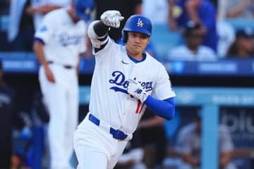 大谷翔平、豪快23号→直後に珍しいリアクション　打球から目を切り…「見たことない」と話題に