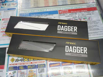 AntecのVGAステイ「DAGGER ARGB」が登場、ARGB LEDでカラーは2色