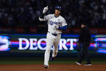 【MLB】大谷翔平、打った瞬間確信の頷き“183キロ”23号アーチ　米メディア歓喜の反撃弾「63本ペースだ」