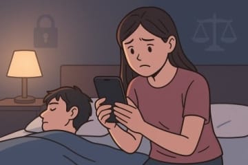 彼氏のスマホを勝手に見ると違法？LINE無断閲覧のプライバシー侵害リスク