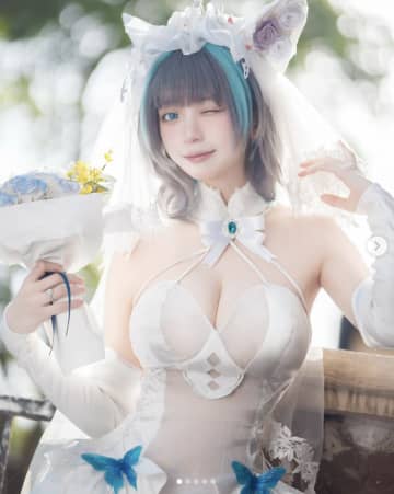 「神々しい…三次元化感謝！」美人コスプレイヤー、"アズレン"の人気キャラコス姿披露！「メチャ綺麗で美しいよぉ」と話題沸騰