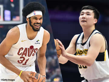 NBAファイナル2025 第3・4戦の特別上映イベントにジャレット・アレンと富永啓生が来場