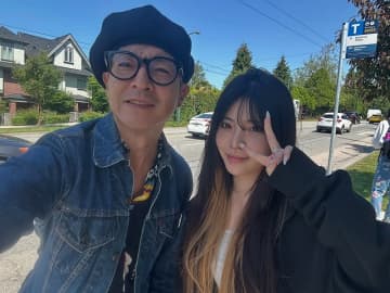 「美人過ぎる」つるの剛士、カナダ訪問し次女とのツーショットに「すっかり素敵なレディに」「パパ鼻高々ですね〜」の声
