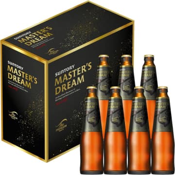 Amazonの11%OFFタイムセールで「マスターズドリーム 334ml 7瓶」が税込2,999円! 父の日のプレゼントにも