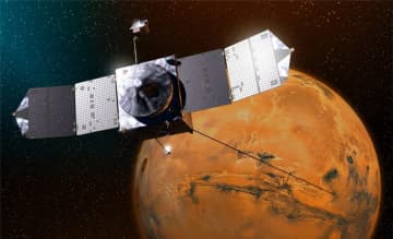 NASA探査機「MAVEN」が火星の大気散逸を直接的に観測か
