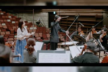 森口博子 アルバム『GUNDAM SONG COVERS -ORCHESTRA-』の レコーディング過程を追った 『銀色ドレス』ドキュメンタリーMVを公開