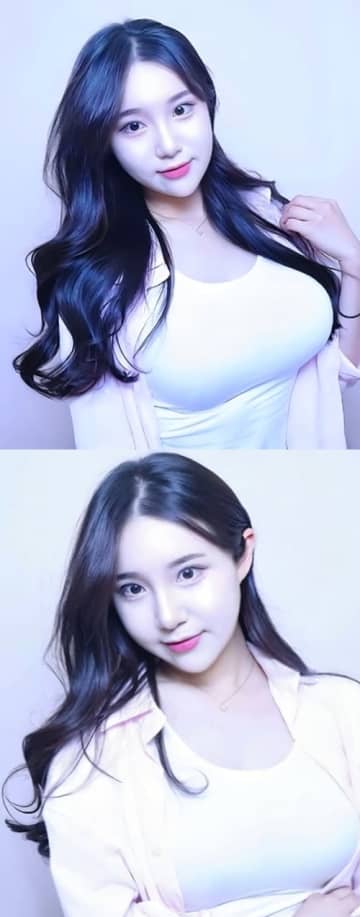 圧巻スタイルの韓国チアガール、“ぴったり白Tショット”で「顔の変化」を告白…一体何が変わった？【PHOTO】