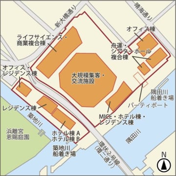築地地区まちづくり（東京都中央区）／築地まちづくりが環境アセス調査計画書を縦覧