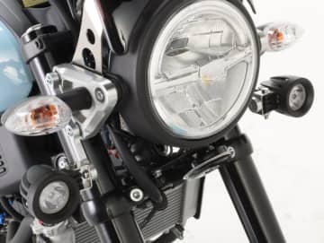 XSR125専用2灯LED登場！　夜間の視認性＆ドレスアップを両立