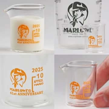 プリンでお馴染み「マーロウ」が創業記念イベントを開催。先着で限定デザインのミニビーカーもらえる♡