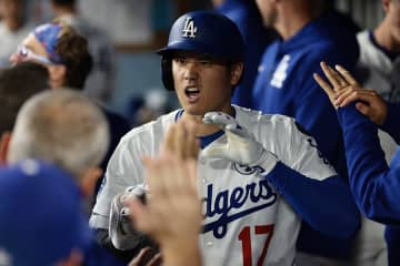 大谷翔平の衝撃弾直後…LAメディアが発見　“意外な行動”に驚き「分かっていた」