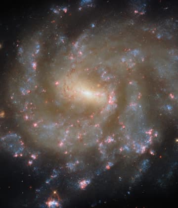 星形成が進むエリダヌス座の棒渦巻銀河「NGC 685」　ハッブル宇宙望遠鏡が観測
