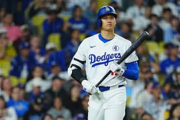大谷翔平に“不可解ストライク”　見逃し三振…判定にファン大荒れ「どこ見とんねん」