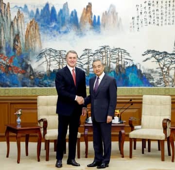 王毅外交部長、新任駐中国米国大使と会談