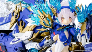 「メガミデバイス」よりプラモデル「皇巫 スサノヲ 蒼炎」が2026年1月再販！