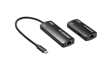サンワサプライ、USB Type-C接続HDMI変換エクステンダーを発売。LAN1本で最大70m延長