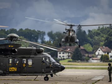 スイスで放射能測定の合同演習