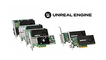 Matrox Video、SDIおよびST 2110 NICカード向けにUnreal Engineプラグインサポート開始