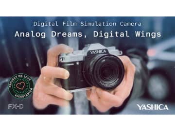 操作はフィルムなのに中身はデジタルなカメラ「YASHICA FX-D」