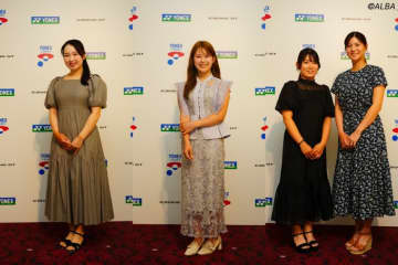 ヨネックスレディス前夜祭が開催　小祝さくら、吉田鈴ら華麗にドレスアップ