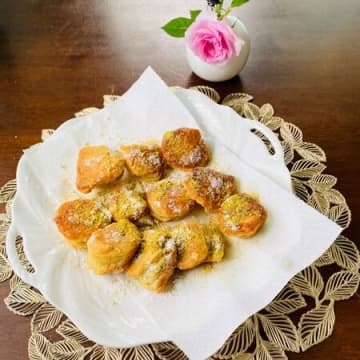 揚げたても、冷めても美味しい！ふわふわ豆腐きな粉ドーナツ