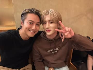 EXILE TAKAHIROが「推し」とのツーショット！ファンから驚きの声「顔ちぃっちゃ！」「お父さん感半端ない」