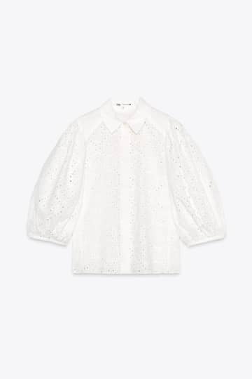 【ZARA】着映え100点♡「主役級ブラウス」