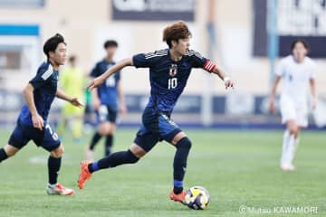 Uー20日本代表、Uー20コンゴ共和国代表戦のスタメン発表！　キャプテン・市原吏音や10番・大関友翔が先発出場