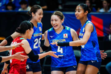 “新生”日本女子バレーがネーションズリーグ開幕戦ストレート勝ち！ 新主将・石川真佑が15得点、佐藤淑乃が最多18得点の大活躍。オランダを下し白星発進