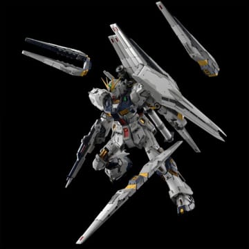 究極のガンプラ「PG UNLEASHED 1/60 νガンダム」いよいよ予約受付開始！大型スケールで挑んだフィン・ファンネルも必見