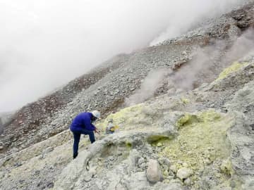 箱根山・大涌谷で火山ガス定点調査　噴火から10年「活動は低下状態」