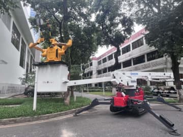 ロボット電気技師、第15回全国運動会を支援―中国