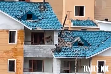 「死人が出る」金正恩が大量生産する”欠陥住宅”の証拠写真