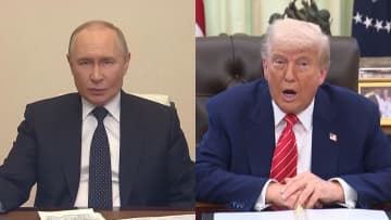 「ウクライナは民間人を意図的に攻撃」プーチン大統領がトランプ大統領と米ロ首脳電話会談　ウクライナとの会談実施に否定的考えも示す