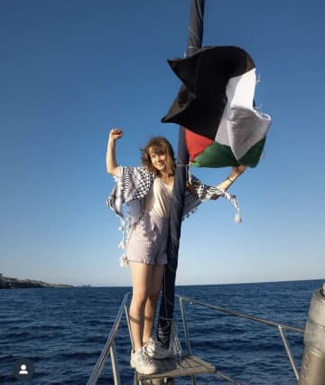 元〝環境少女〟グレタさんガザへ　イスラエル国防軍が警告「準備ができている」