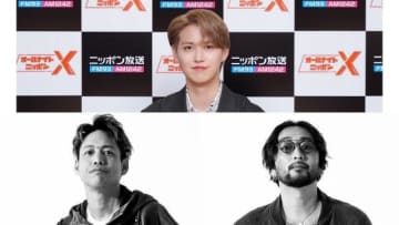 『JO1のオールナイトニッポンX』にORANGE RANGEのHIROKIとRYOが生登場