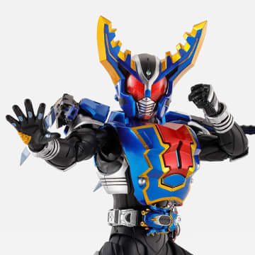ハイパーキャストオフ！ 「仮面ライダーカブト」より「仮面ライダーガタック ハイパーフォーム」が真骨彫製法で立体化