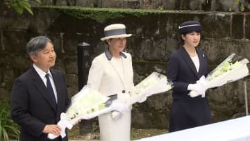 【速報】天皇ご一家が学童疎開船「対馬丸」記念館へ　初の訪問　上皇ご夫妻の思い受け継ぎ　沖縄慰霊の旅2日目