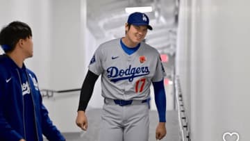 大谷翔平、球団カメラマンに見せた表情は……　おちゃめな1枚に「おもしろ」「いい写真」