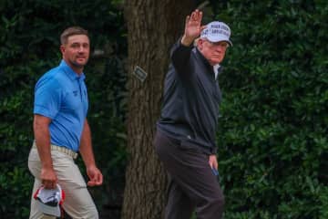 B・デシャンボーがトランプ大統領とラウンド　全米オープンへの調整はホワイトハウスで？！　